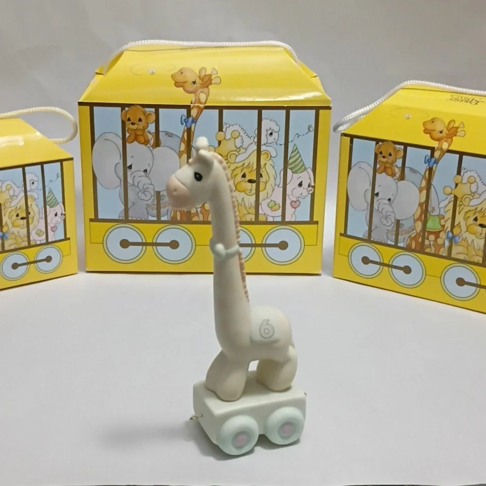Precious Moments Giraffe Birthday Train